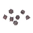 thumbnail image 2 of Dados De Juego De Mesa De Metal, Juego De Dados De 7 Piezas Número Claro De Desplazamiento Equilibrado Portátil Para Juegos De Mesa ANGGREK  NO, 2 of 7