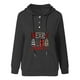 thumbnail image 4 of Sudaderas Navideñas Con Cuello Redondo Para Mujer Suéter Estampado Blusa Suelta Tops Sin Capucha Odeerbi ODB192790, 4 of 5