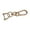 Gold, variant on Sturdy Swivels Carabiner Clip With Screwdriver for Handbags Purses Business Bags Replacement Strap Craft Supplies