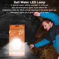 thumbnail image 4 of Lampe d'Urgence d'Eau Salée Menée Imperméable Portable Réutilisable pour la Plage Extérieure de Voiture, 4 of 9