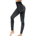 thumbnail image 6 of Women Butt Yoga Pants Leggings High Waist Waistband Workout Sport Fitness Gym Tights Pants, 6 of 6
