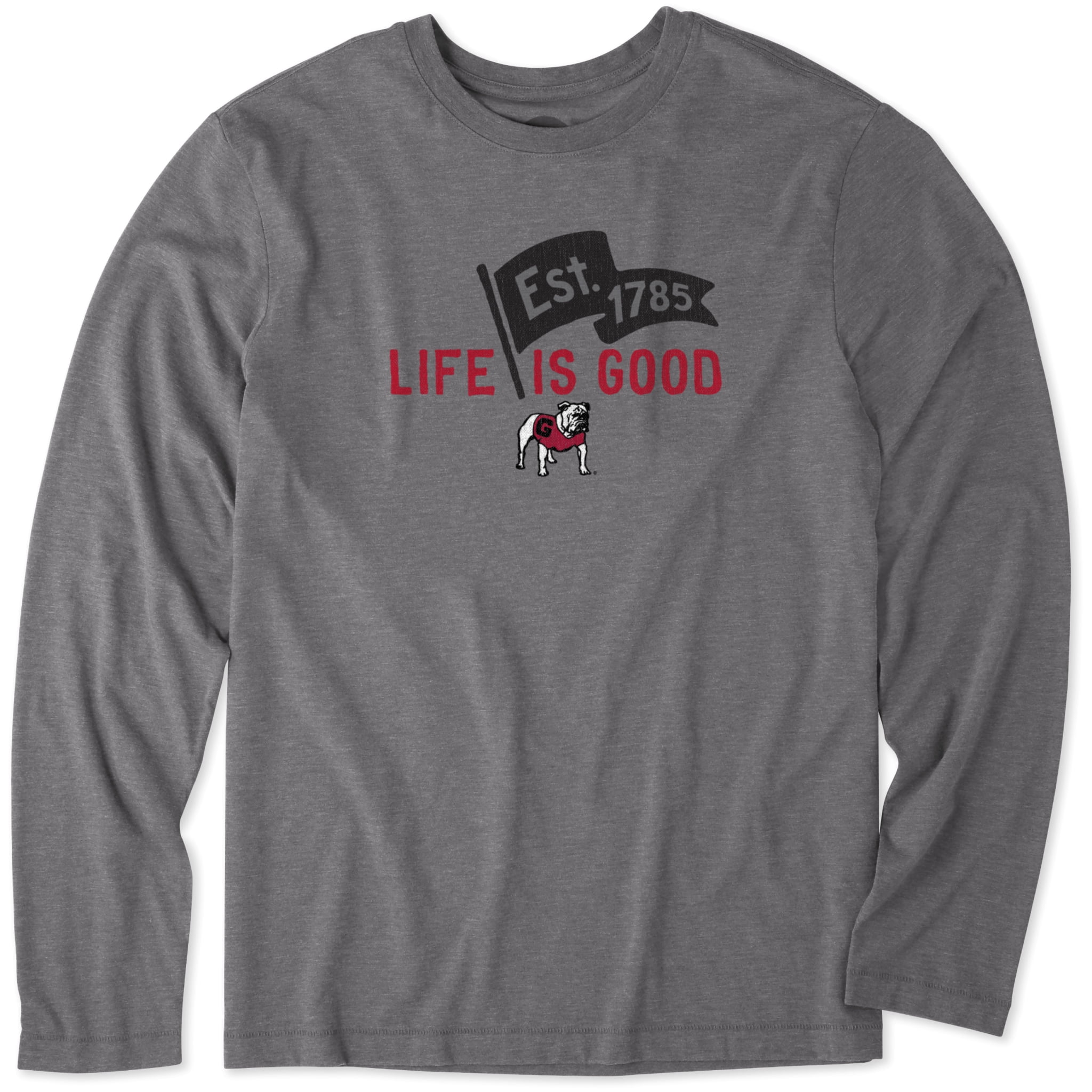 Mens Georgia Pennant Long Sleeve 