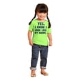 thumbnail image 4 of Cute I Look Like Daddy Dad Joke Youth T Shirt Tee Boys Infant Toddler Brisco Brands 4T, 4 of 6