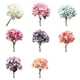 thumbnail image 3 of Matsuzay Rama de hortensia artificial, decoración de DIY falsa de seda, , flores decorativas, ramo, fiesta, decoración de boda Decoración del hogar Rojo, 3 of 6