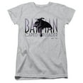 thumbnail image 4 of Batman: Caped Crusader Running Women's T Shirt, Athletic Heather, 2X-Large, 4 of 5