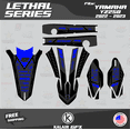 thumbnail image 2 of Kalair GFX Graphics Kit for Yamaha YZ250 (2022-2023) Lethal Series, 2 of 5