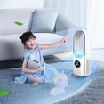 thumbnail image 3 of NEW Portable Air Conditioner Fan Rechargeable Air Cooler 6 Speeds Adjustable, 3 of 5