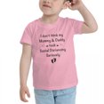 thumbnail image 3 of I don't think my Mommy & Daddy took Social Distancing Seriously Funny Toddler T Shirts for Boys Girls (Pink, Youth XL), 3 of 5