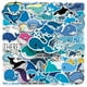thumbnail image 1 of Paquete de pegatinas con forma de ballena, 51 unidades, bonitos dibujos animados de animales marinos, 1 of 2