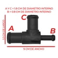 thumbnail image 5 of Conector Calefaccion Entrada Chevrolet Corsa Tornado 1.8l, 5 of 5