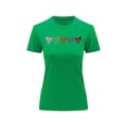 thumbnail image 2 of Playera Blusa Con Estampado De Corazones Ropa Para Mujer Color Verde Talla Mediana Marca Emil SaEs, 2 of 4