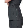 thumbnail image 3 of koi Classics Women's Katelyn Wrap Solid Scrub Top, 3 of 6