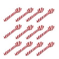 thumbnail image 3 of BCL (216ct) Peppermint SLIGHTLY BROKEN SPOONS (36 Boxes of 6 packs each spoon ) Edible Candy Cane Perfect for Hot Chocolate Goody Bag Filler 1 Box of Swiss Miss Marshmallow & CUSTOM Storage Carrier, 3 of 5