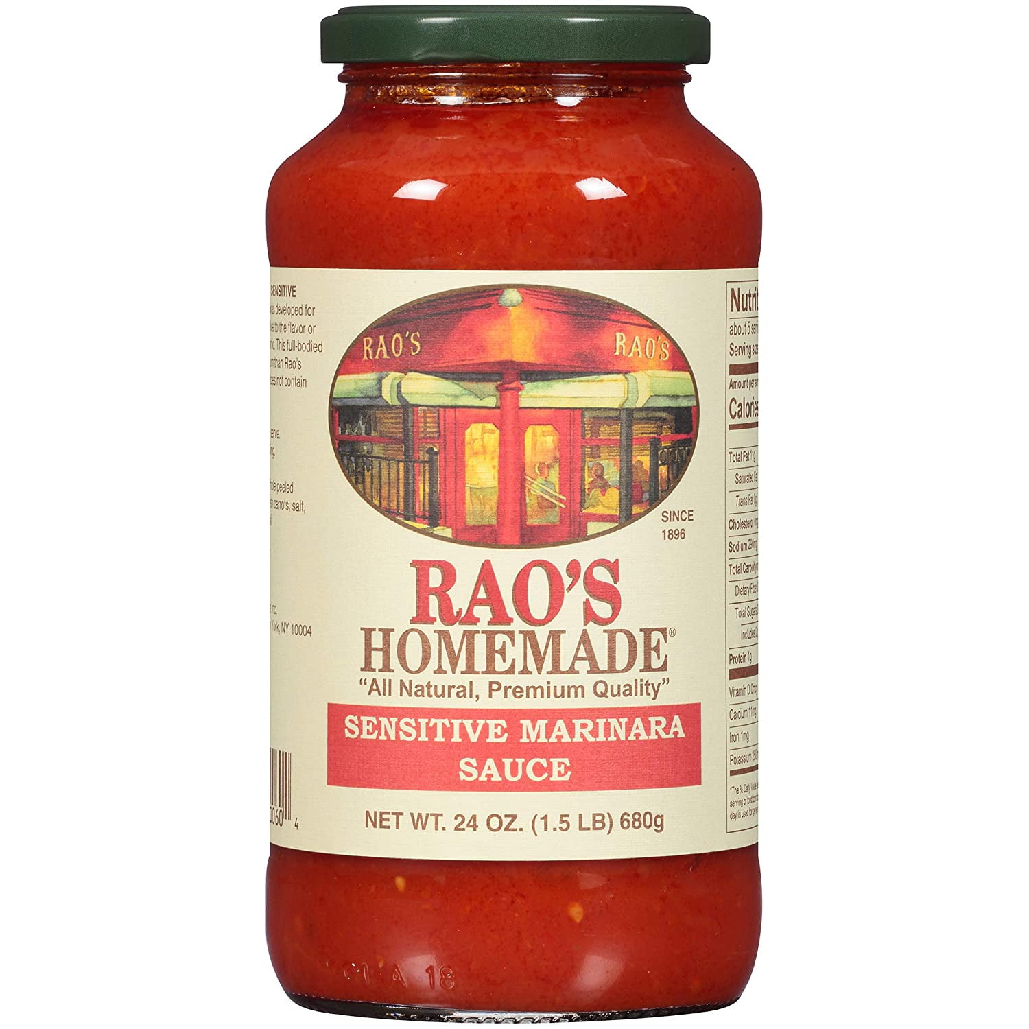 Rao's Homemade Sensitive Marinara Sauce 24 oz Pack of 4