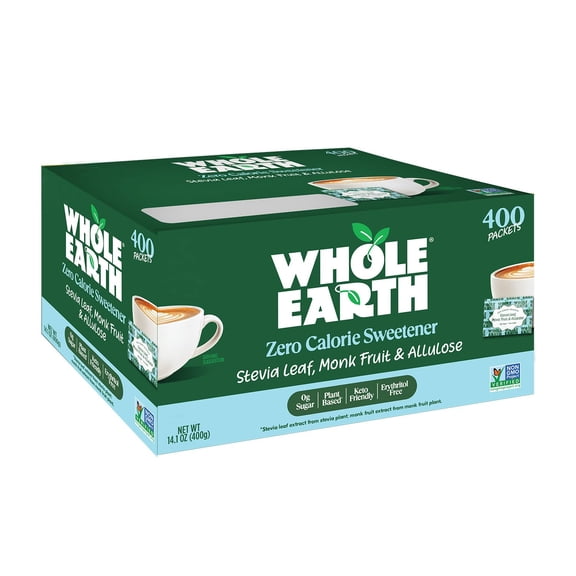Whole Earth Zero Calorie Sweetener, 400 Count