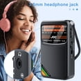 thumbnail image 3 of EstbridgePortable Mini FM AM SW Full Band Radio Best Reception for Elder (Black TG66), 3 of 9