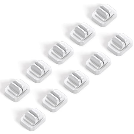 10Pack Cable Spring Holder Clips Cord Organizer for Desk – Adjustable Cord Clip Wire Holder Organizer Phone USB Charger Cable Holder White 10Pack Cable Spring Holder Clips Cord Organizer for Desk – Adjustable Cord Clip Wire Holder Organizer Phone USB Charger Cable Holder White