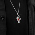 thumbnail image 2 of Palm Magic Eye Retro Punk Pendant, 2 of 3