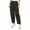 Black, variant on Dxzfnsa Womens Cargo Pants Women Casual 2025 Trendy High Waisted Full Length Pants Solid Color Button Trousers with Pockets