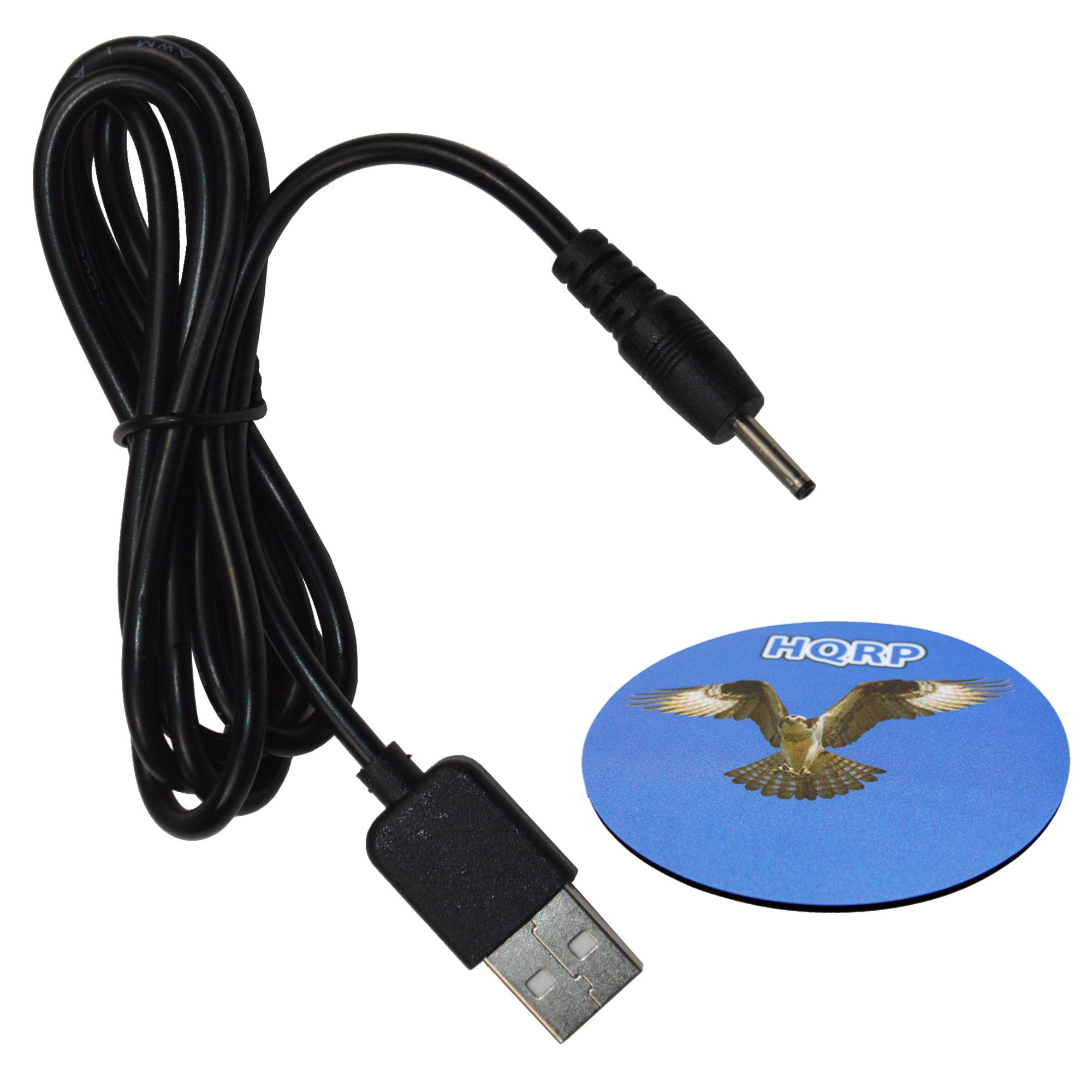HQRP USB to DC 5V Charger Cable for Curtis Proscan PLT 7033D / PLT7033D