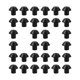 thumbnail image 1 of 32 Piezas WB2K101 Kit de Pies de Goma de Rejilla de Quemador de Rango Compatible con Reemplazo de Parachoques de Rejilla de Estufa Ken-More, 247410, 1 of 5