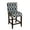 Blue And White, variant on HomePop 24" Classic Parsons Counter Stool, Multiple Colors
