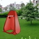 thumbnail image 4 of Tienda de campaña portátil para privacidad, baño móvil, pesca, senderismo, picnic, barbacoa, ducha, toldo rojo, 4 of 6