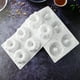 thumbnail image 5 of Molde de silicona para donuts con 6 cavidades, antiadherente, ideal para uso doméstico, perfecto para hornear deliciosos postres., 5 of 7