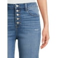 thumbnail image 4 of No Boundaries Juniors Button Fly Skinny Jeans, 29" Inseam, Sizes 1-21, 4 of 6
