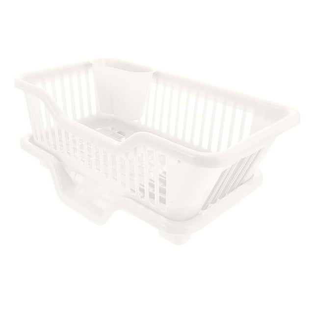 Dusknt Clearance Sale! Kitchen Drain Rack for Dishes and Chopsticks White, 1 Piece Drain Rack