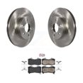 thumbnail image 1 of Transit Auto Front Disc Brake Rotors and Ceramic Pads Kit for Car 2015-2020 Chevrolet Colorado GMC Canyon K8A-103831, 1 of 11