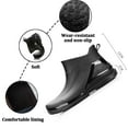 thumbnail image 3 of AUXDIQ Rain Boots Men Short Ankle Waterproof Rain Shoes Outdoor Garden Shoes, 3 of 6