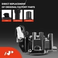 thumbnail image 3 of A-Premium 1x Ignition Coil Pack and 4x Iridium Spark Plugs Compatible with Hyundai Accent 2000 2001 2002 2003 L4 1.5L, 3 of 8
