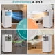thumbnail image 4 of Aire Acondicionado Portátil 8000 BTU con WiFi SereneLife, Pequeño, Modo Frio, Calor, Ventilador, Cobertura de 32 M2, Temporizador 24 Horas y Kit de Montaje para Ventana Incluido, 4 of 9