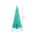 thumbnail image 2 of Vickerman 4.5' Aqua Fir Artificial Christmas Tree with 200 Aqua Lights, 2 of 2