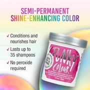 Punky Colour Semi Permanent Hair Color Creme, Vibrant Conditioning Hair Dye, Flamingo Pink, 3.5 fl oz