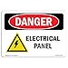 thumbnail image 3 of SignMission OS-DS-D-35-L-2213-10PK OSHA Danger Sign - Electrical Panel, 3 of 4