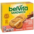 thumbnail image 2 of belVita Sandwich Cinnamon Brown Sugar with Vanilla Creme Breakfast Biscuits, 5 Packs (Pack of 4), 2 of 3