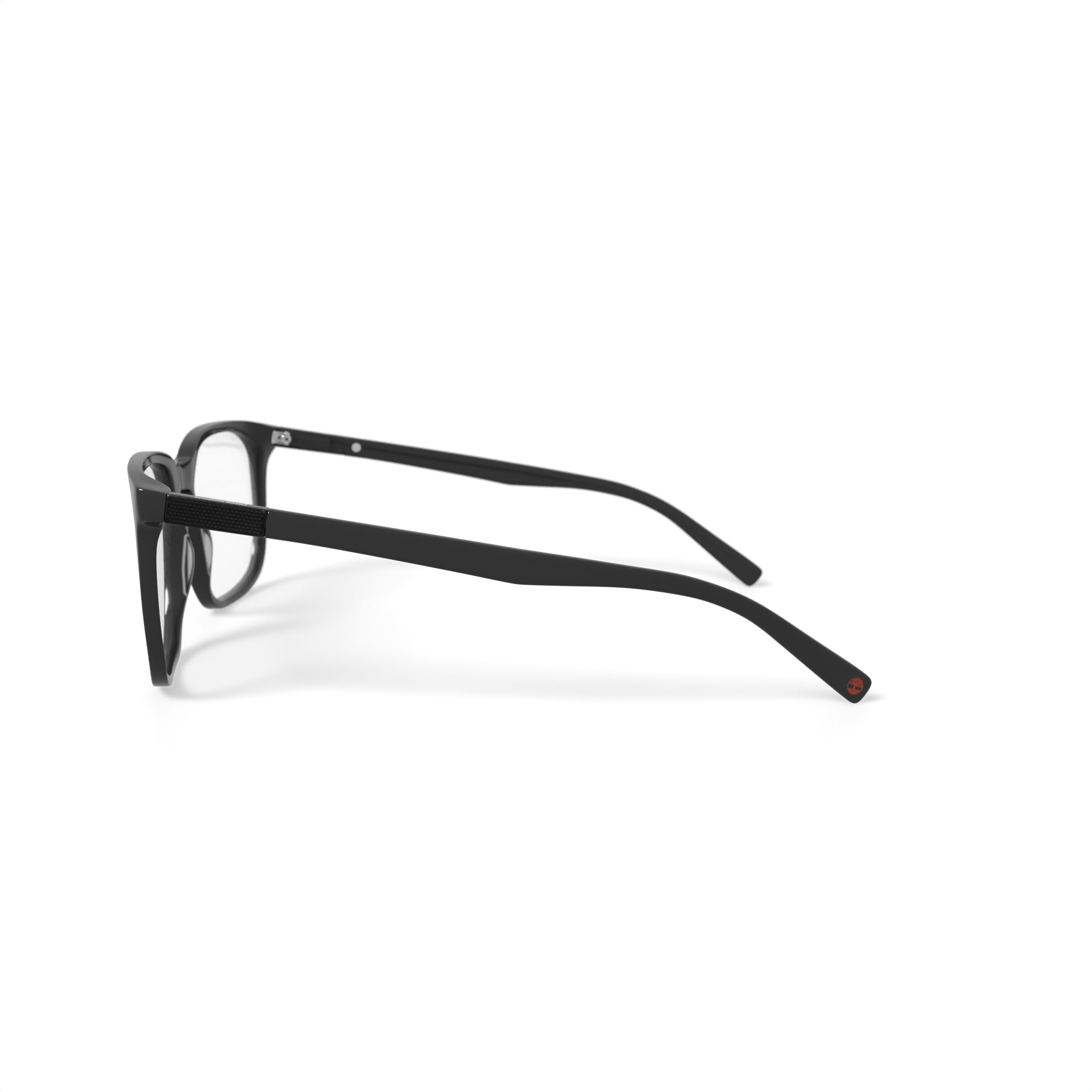 Timberland Men's TB1814-1 Square Prescription Eyeglasses with Case, Black