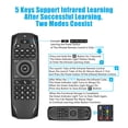 thumbnail image 2 of Control remoto de teclado inalámbrico compatible con Bluetooth Air Mouse para Android TV, 2 of 9