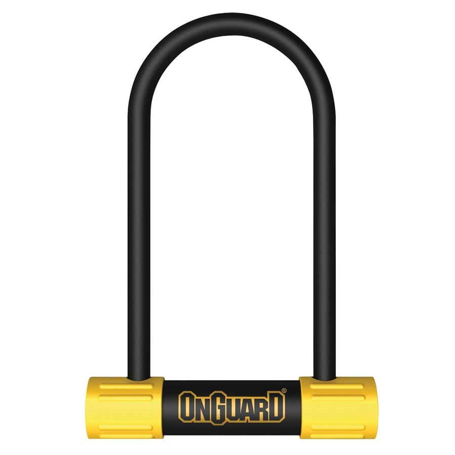 OnGuard BullDog Series U-Lock 3.5 x 7" Black/Yellow