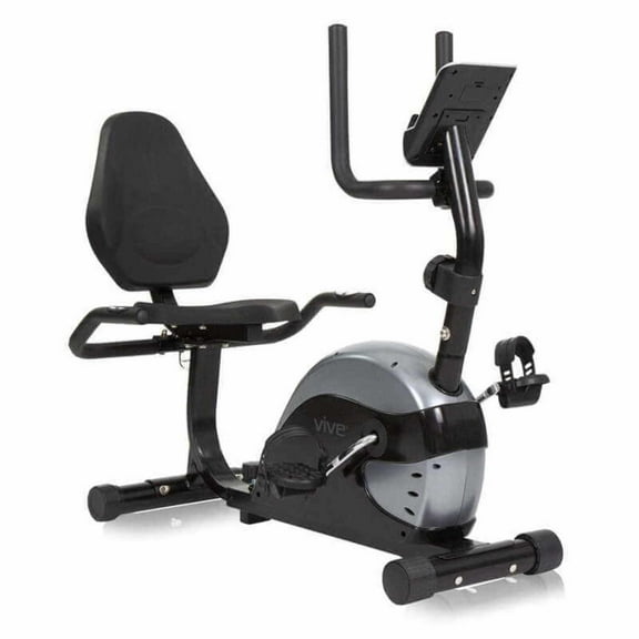 Vive Recumbent Bike – Comfortable Indoor Cycling Machine for Cardio and Rehab