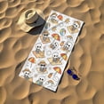 thumbnail image 2 of Girls Halloween Beach Towel, Cute Skeleton Beach Towel, Summerween Skeletons on Vacation, Soft Absorbent Towel, Spooky Summer Beach Essentials, Summerween Towel, 29x58in, 2 of 5
