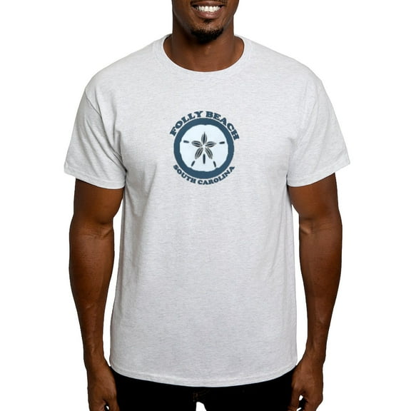 CafePress - Folly Beach SC Light T Shirt - Men's Classic Graphic T-Shirt