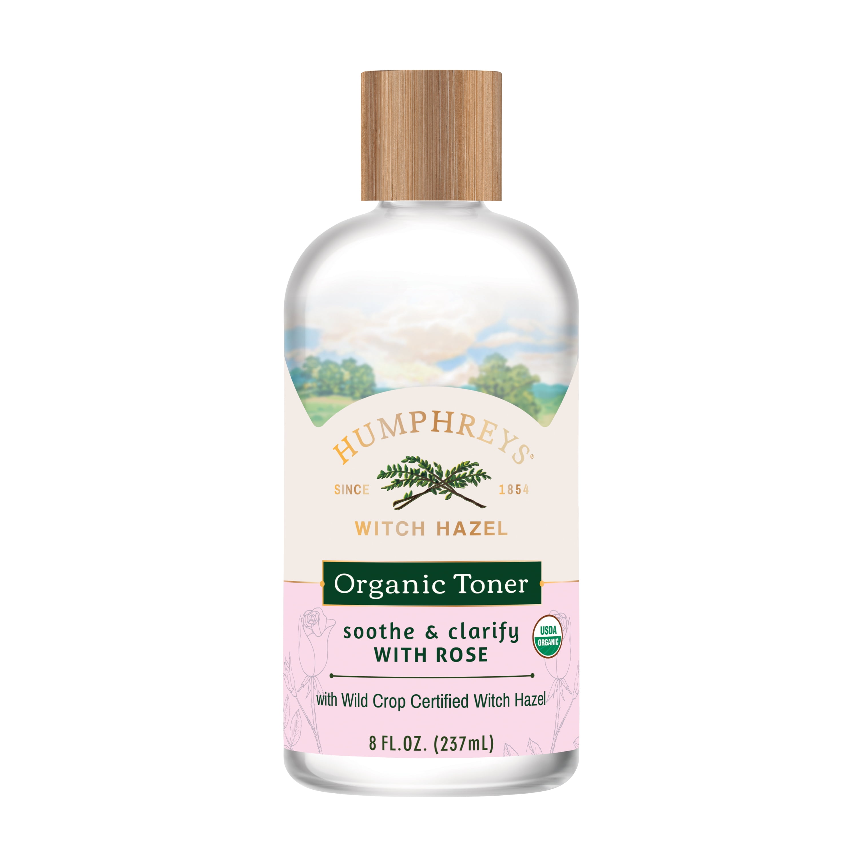 Humphreys ® Soothe and Clarify Witch Hazel with Rose Organic Toner, 8 fl oz