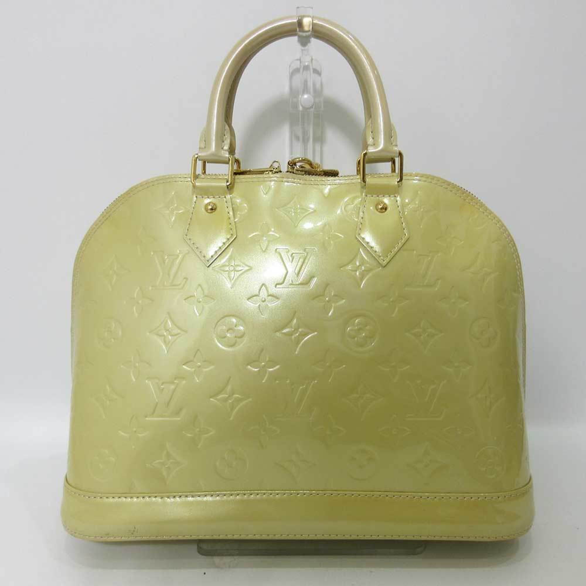 LOUIS VUITTON Monogram Vernis Alma PM Hand Bag Broncorail M91445 LV Auth  49172 Patent leather ref.1015509 - Joli Closet