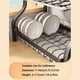 thumbnail image 5 of Estante de Almacenamiento Utensilios Cocina, Estante Drenaje tazones y Platos Multifuncional encimera, Cocina multifuncionales para el hogar, 5 of 8