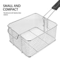 thumbnail image 4 of KAKOWELY Deep Fry Baskets Stainless Steel Wire Mesh Baskets for Kitchen Use 1Set, 4 of 7