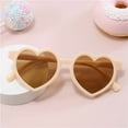 thumbnail image 3 of Trendy Heart-Shaped Kids Sunglasses Candy Color Children UV400 Shades Baby Boys Girls Photography Prop Outdoor Sunscreen Eyewear, 3 of 7