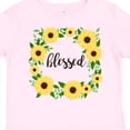thumbnail image 4 of Inktastic Blessed Sunflower Wreath Girls Toddler T-Shirt, 4 of 5